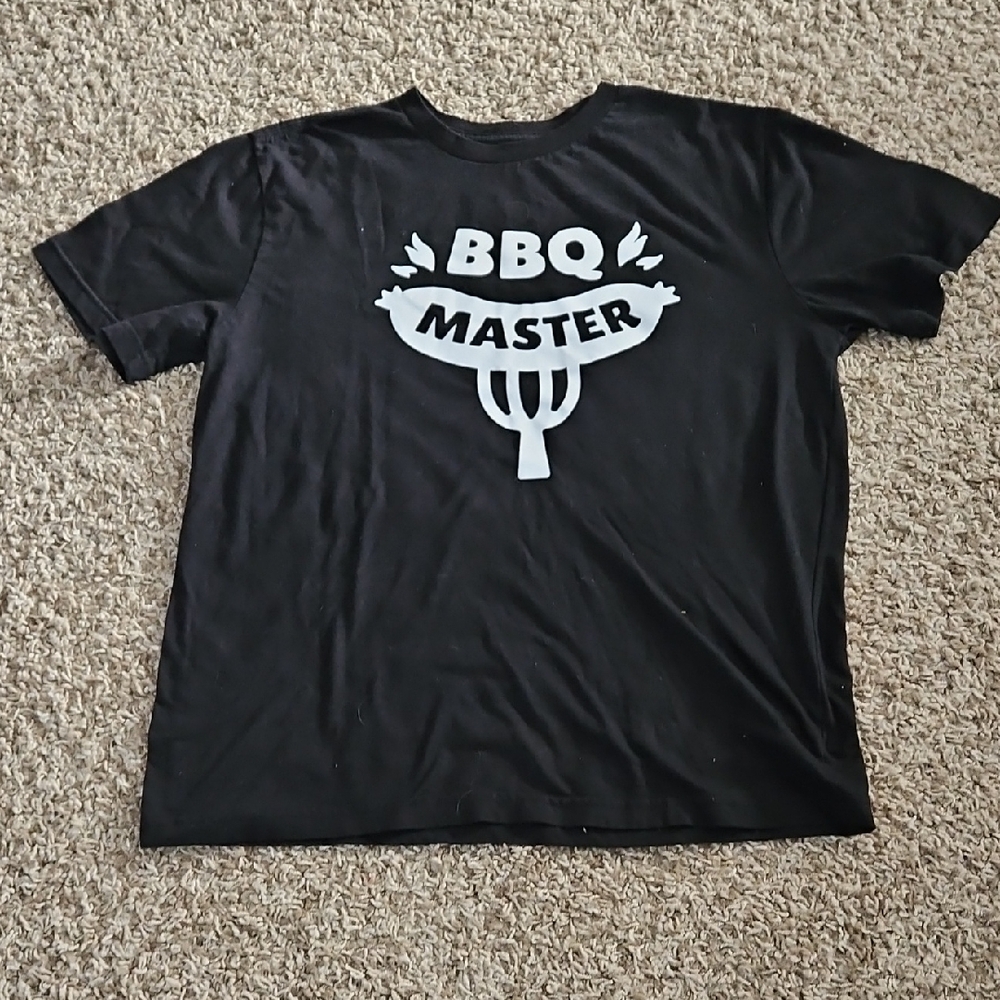 Hand Crafted Black BBQ Master Men's T-Shirt